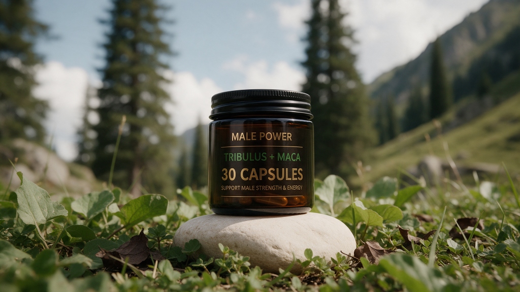 MALE POWER Tribulus Maca 30 kapslí v přírodním prostředí